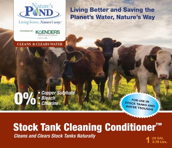 Nature’s Pond ‘Stock Tank Cleaning Conditioner'